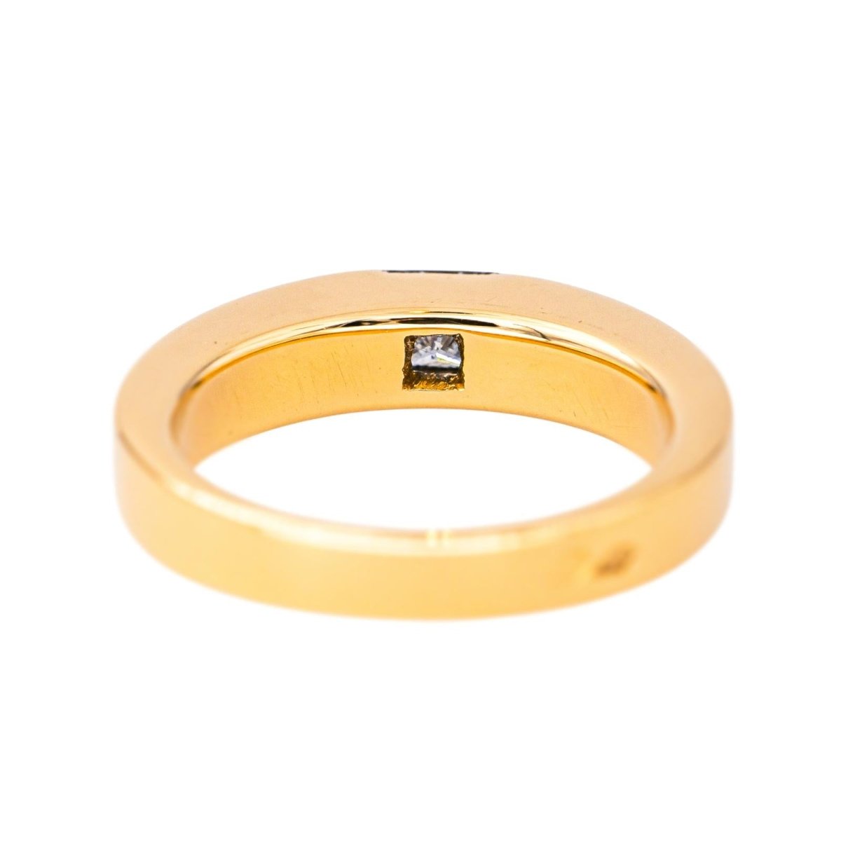 Bague Solitaire en or jaune et diamant - Castafiore