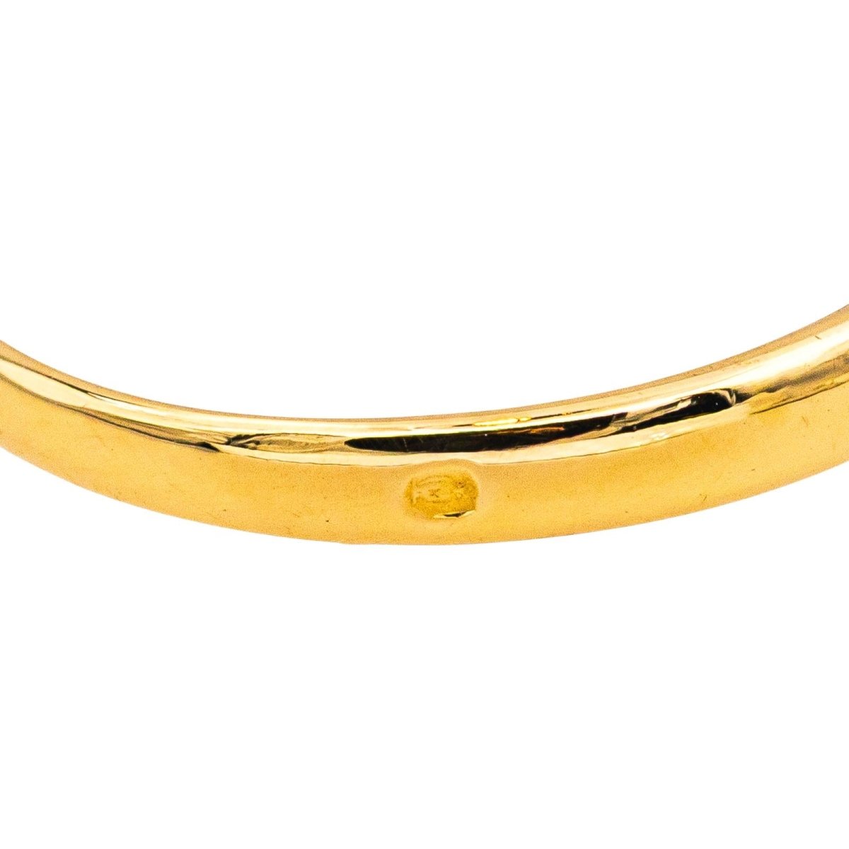 Bague Solitaire en or jaune et diamants - Castafiore