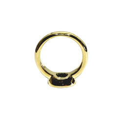 Bague Solitaire en or jaune et péridot - Castafiore