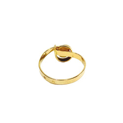 Bague Solitaire en or jaune et perle - Castafiore
