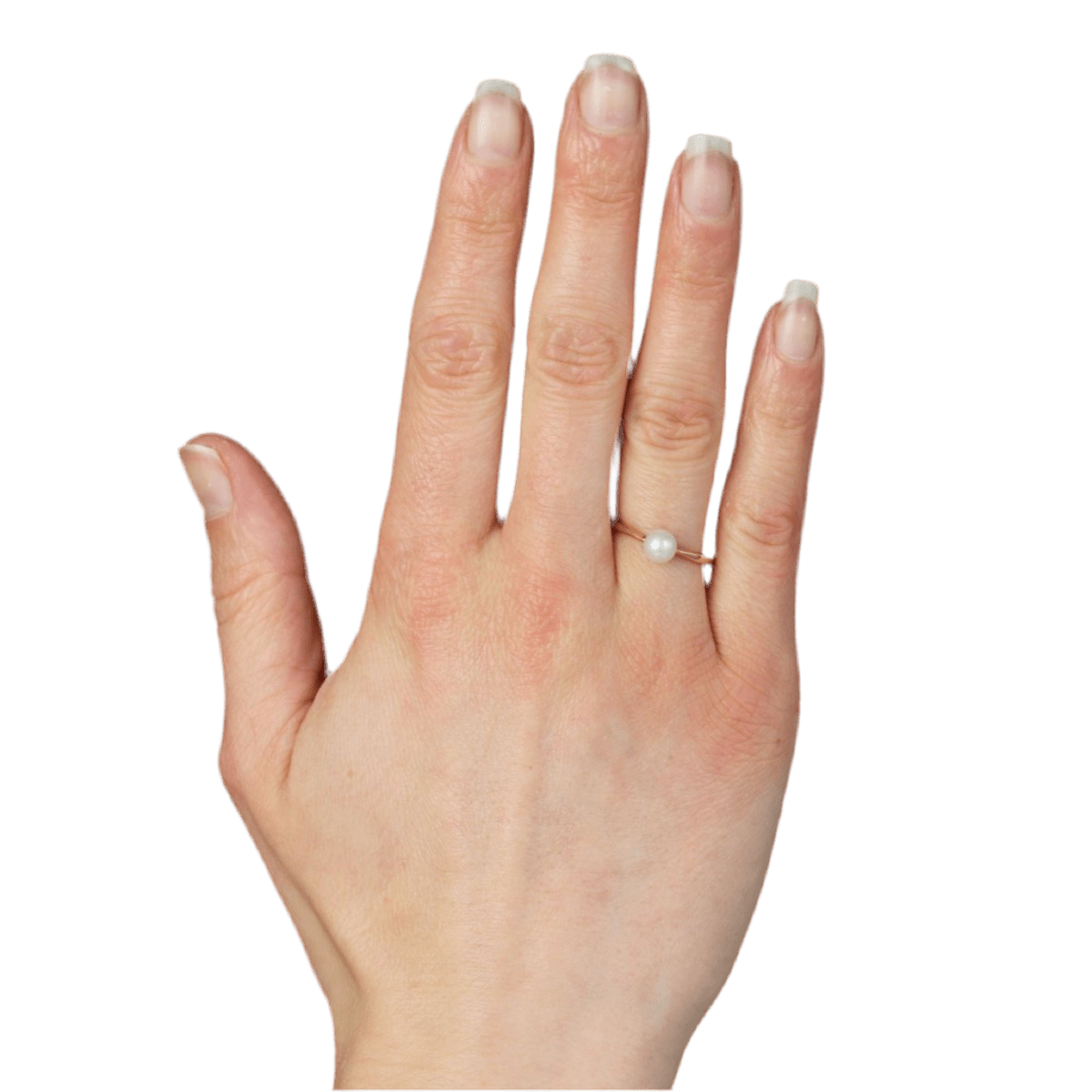 Bague Solitaire en or jaune et perle - Castafiore