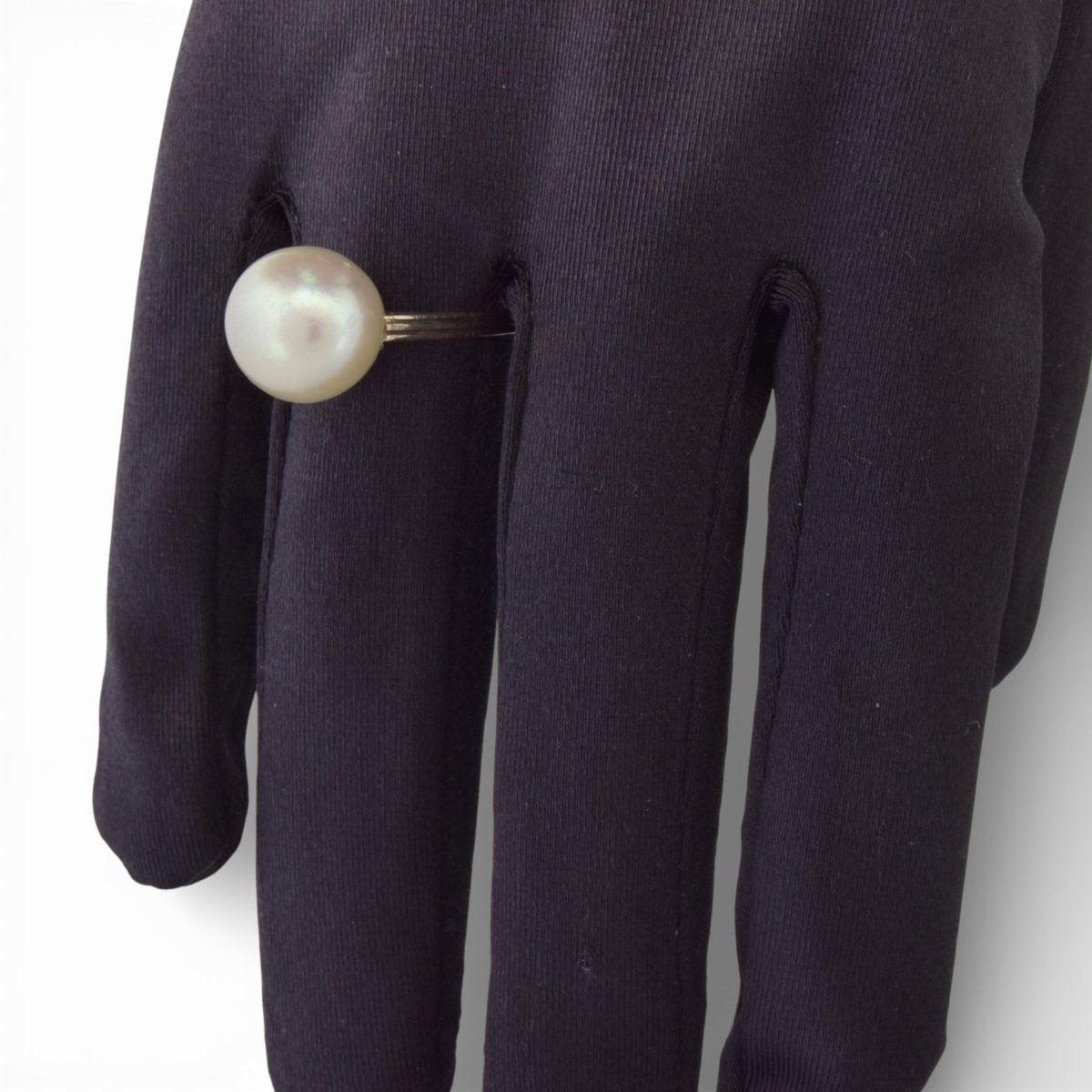 Bague Solitaire en or jaune et perle - Castafiore