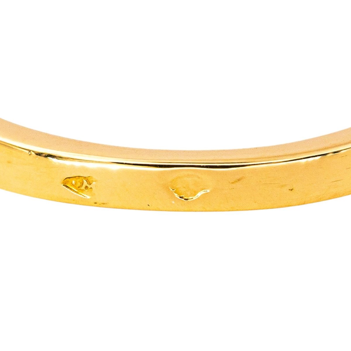 Bague Solitaire en or jaune et rubis - Castafiore