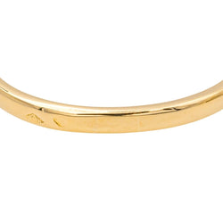 Bague Solitaire en or jaune, saphir et diamants - Castafiore