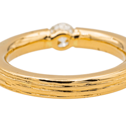 Bague Solitaire en or rose et diamants - Castafiore