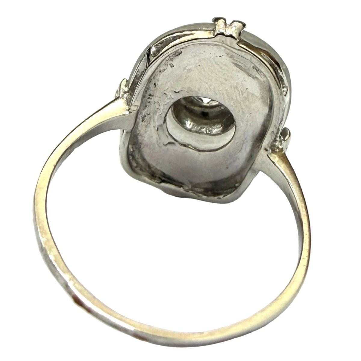 Bague Solitaire en platine et diamant - Castafiore