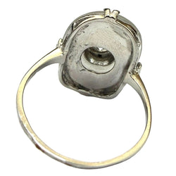 Bague Solitaire en platine et diamant - Castafiore