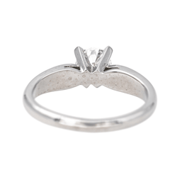 Bague Solitaire en platine et diamant - Castafiore