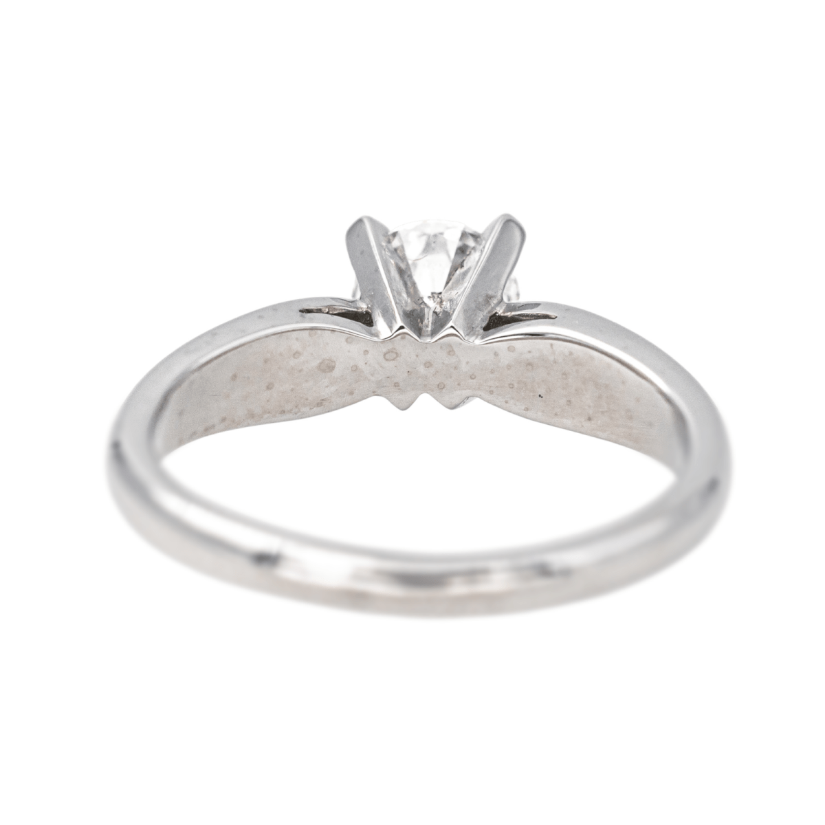 Bague Solitaire en platine et diamant - Castafiore