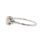 Bague Solitaire en platine et diamant - Castafiore