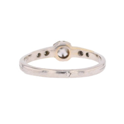 Solitaire diamond paltinium