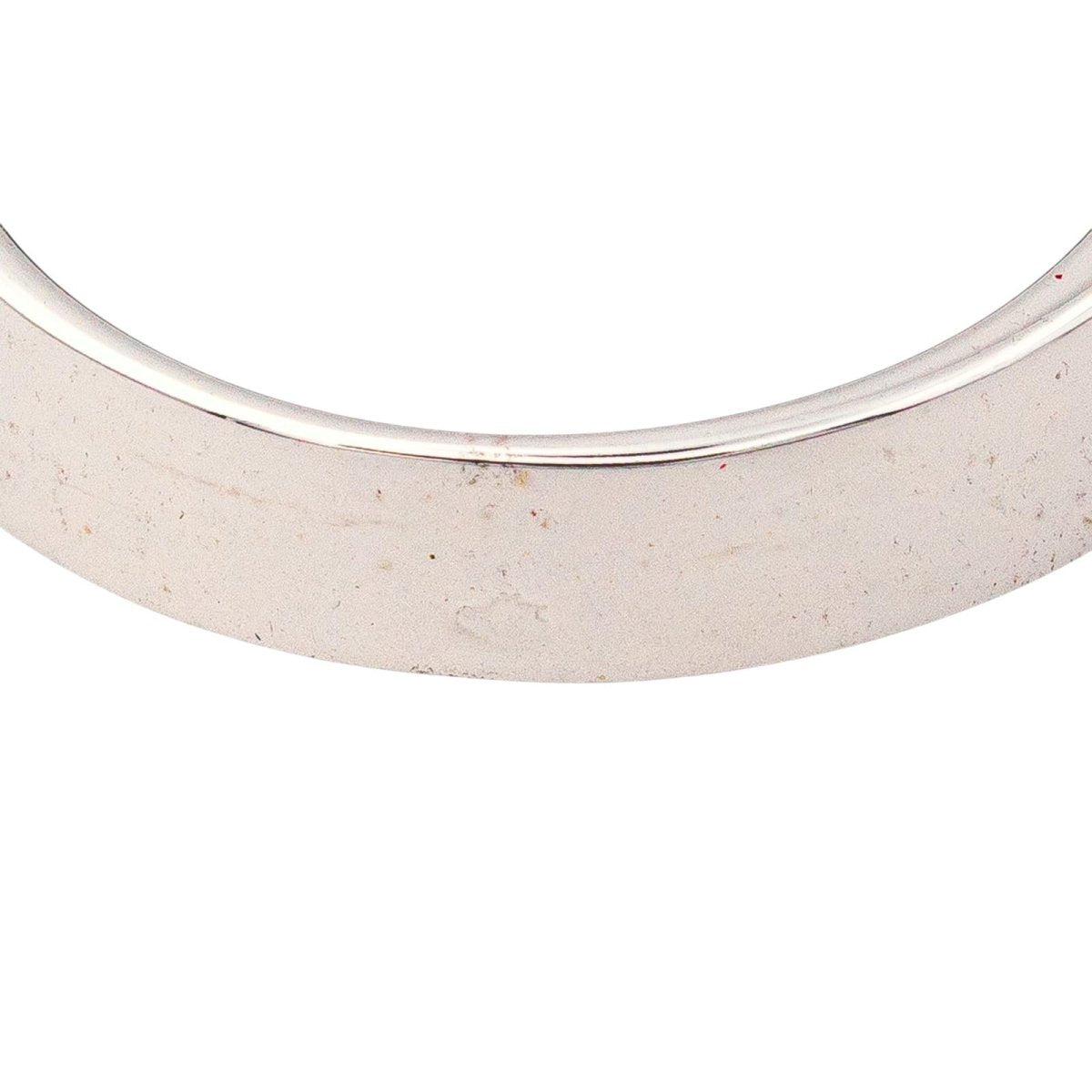 Bague Solitaire KORLOFF en or blanc, laque et diamant - Castafiore