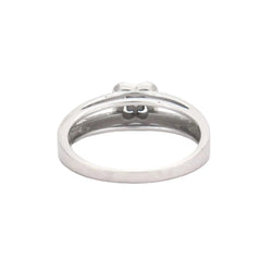 Bague Solitaire MAUBOUSSIN "Chance of Love n°1" en or blanc et diamants - Castafiore