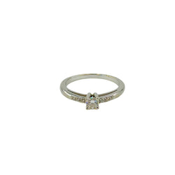 Bague Solitaire MAUBOUSSIN en or blanc - Castafiore