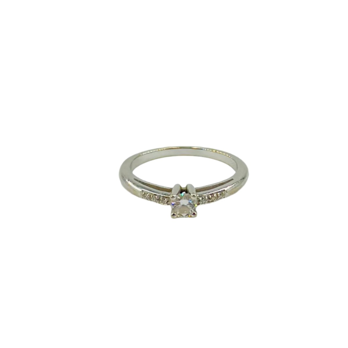 Bague Solitaire MAUBOUSSIN en or blanc - Castafiore