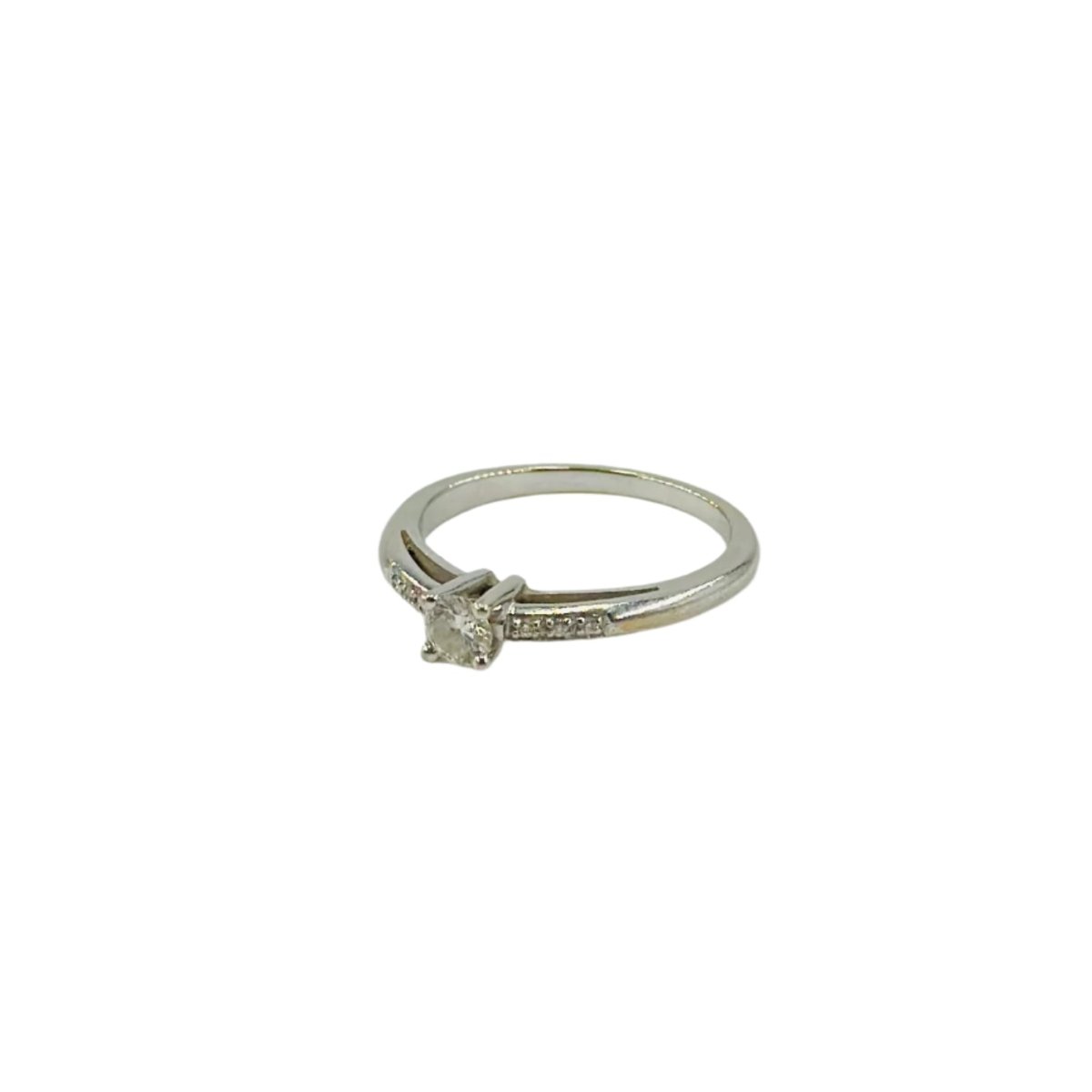 Bague Solitaire MAUBOUSSIN en or blanc - Castafiore