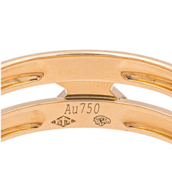 Bague Solitaire MAUBOUSSIN "Étoilement Divine" en or rose et diamants - Castafiore