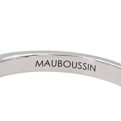 Bague Solitaire MAUBOUSSIN "Six de Toi" en or blanc et diamant - Castafiore