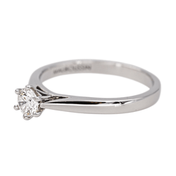 Bague Solitaire MAUBOUSSIN "Six de Toi" en or blanc et diamant - Castafiore