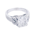 Bague Solitaire MAUBOUSSIN "Subtil Message" en or blanc et diamant - Castafiore