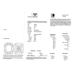 Bague Solitaire MAUBOUSSIN "Subtil Message" en or blanc et diamant - Castafiore