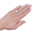 Bague Solitaire MAUBOUSSIN "Subtil Message" en or blanc et diamant - Castafiore