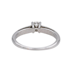 Bague Solitaire MAUBOUSSIN "Tu es le sel de ma vie" en or blanc et diamants - Castafiore