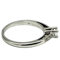 Bague Solitaire MAUBOUSSIN "Tu es le sel de ma vie n°1" en or blanc et diamants - Castafiore