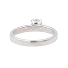 Bague Solitaire Or blanc Diamant - Castafiore