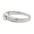 Bague Solitaire Or blanc Diamant - Castafiore