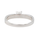 Bague Solitaire Or blanc Diamant - Castafiore