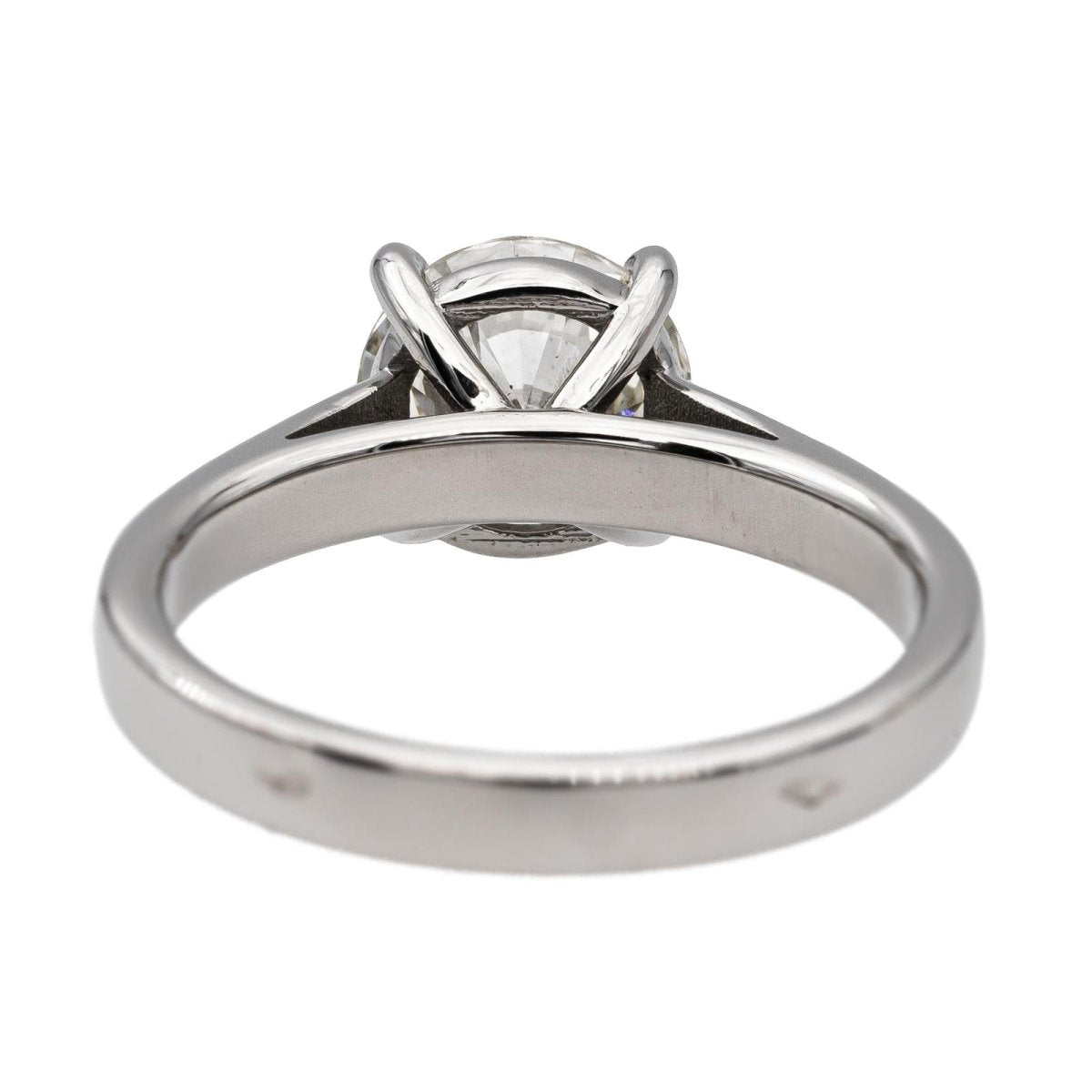 Bague Solitaire Or blanc Diamant - Castafiore