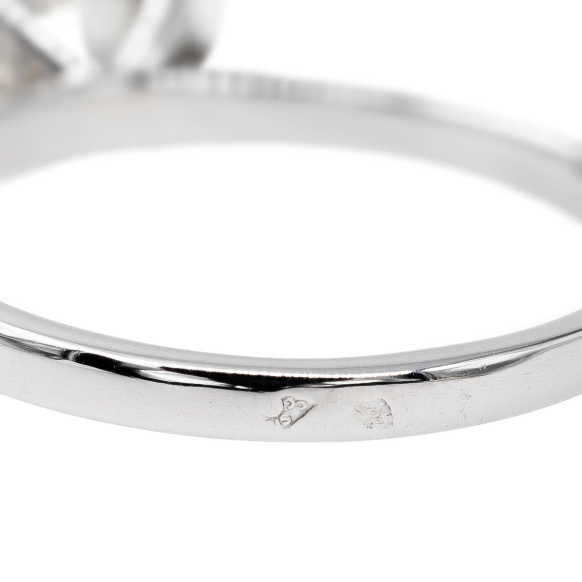 Bague Solitaire Or blanc Diamant - Castafiore