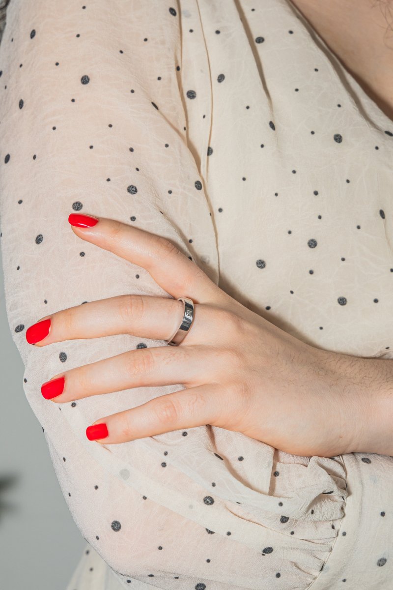 Bague Solitaire Or blanc Diamant - Castafiore