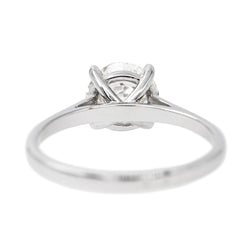 Bague Solitaire Or blanc Diamant - Castafiore