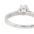 Bague Solitaire Or blanc Diamant - Castafiore