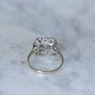 Bague Solitaire or blanc, platine et diamants - Castafiore