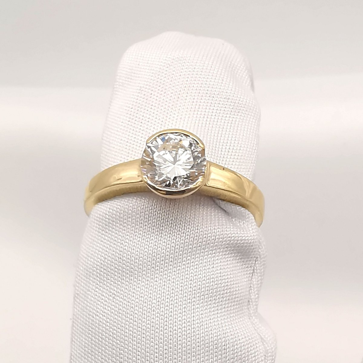 Bague solitaire or & diamant - Castafiore