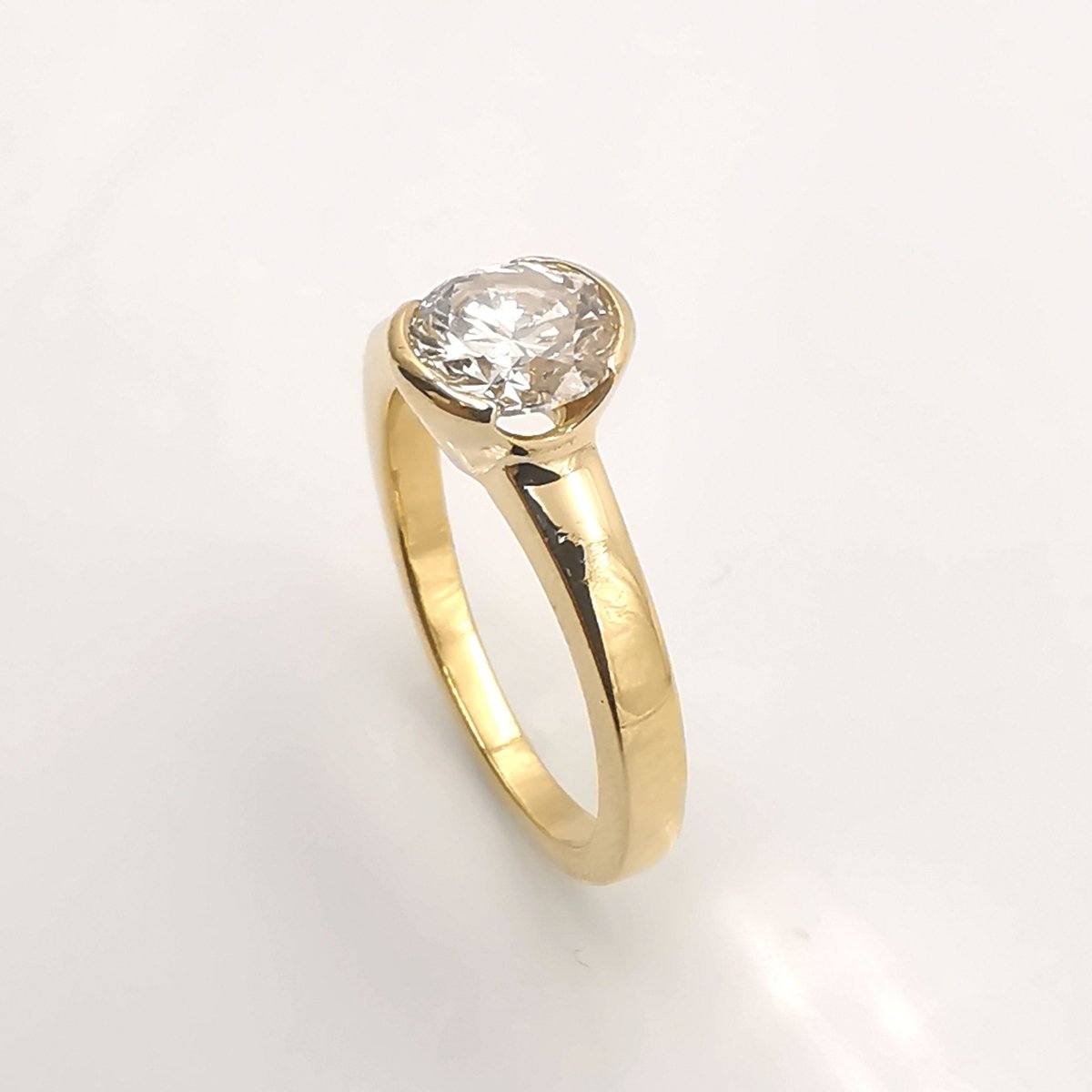 Bague solitaire or & diamant - Castafiore