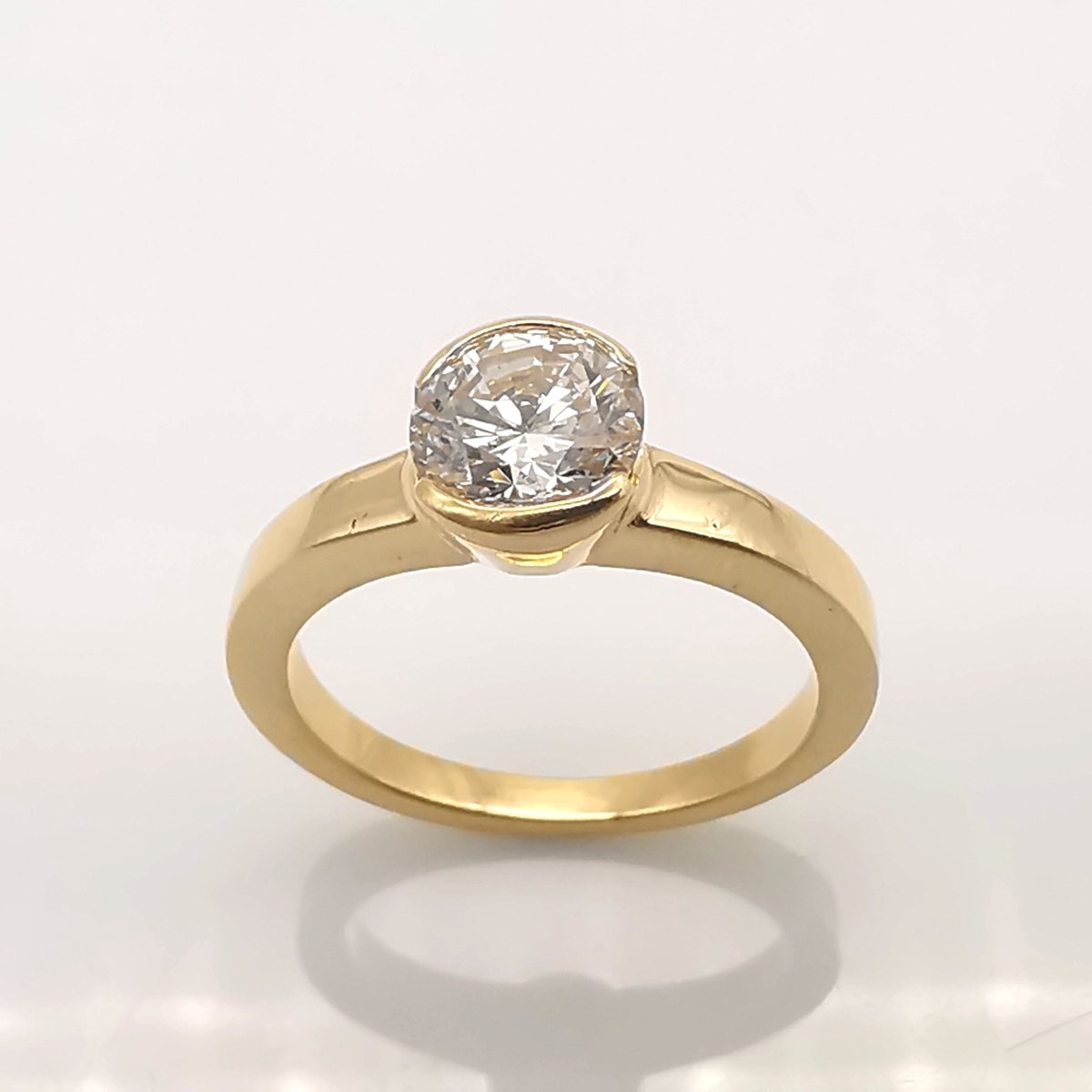 Bague solitaire or & diamant - Castafiore