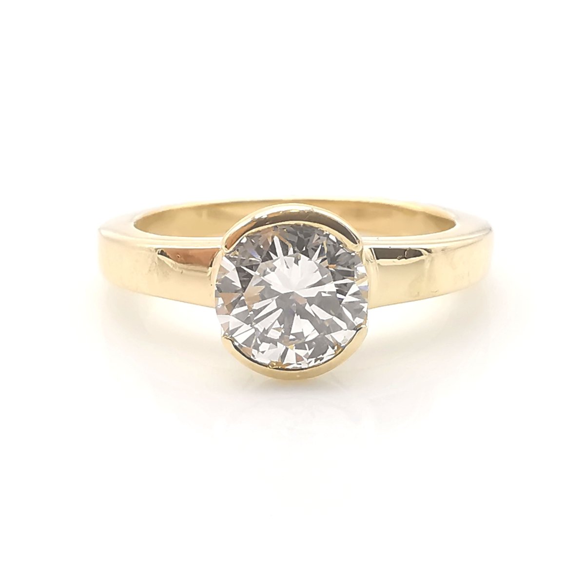 Bague solitaire or & diamant - Castafiore