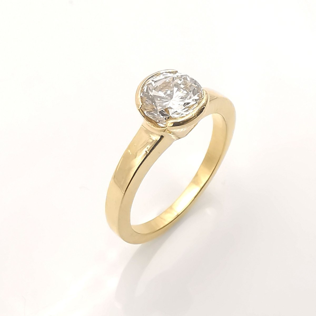 Bague solitaire or & diamant - Castafiore