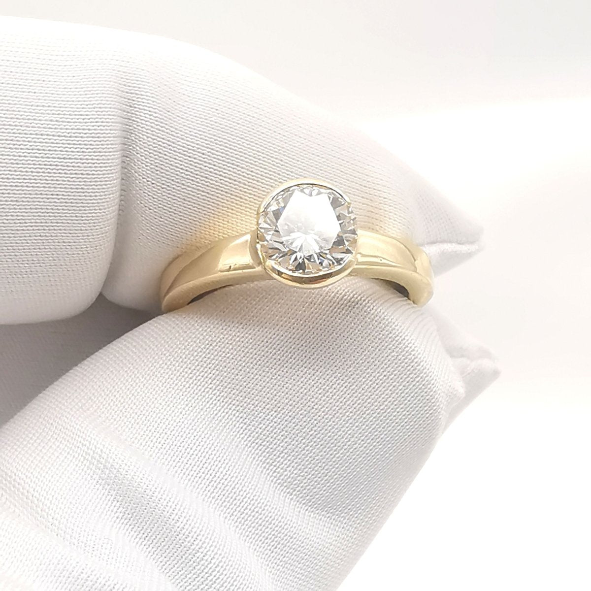 Bague solitaire or & diamant - Castafiore