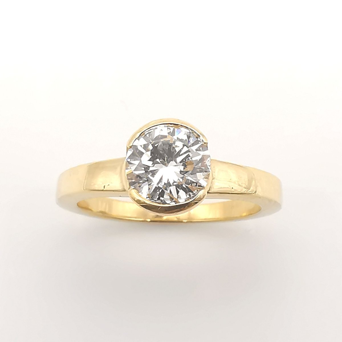 Bague solitaire or & diamant - Castafiore