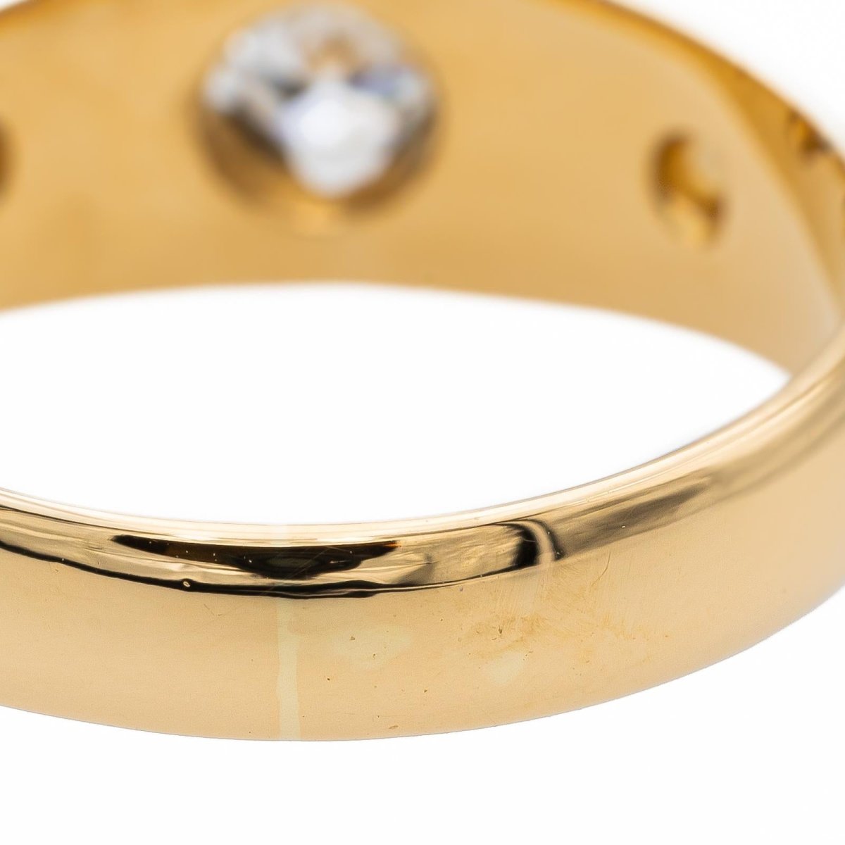 Bague Solitaire Or jaune Diamant - Castafiore