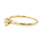 Bague Solitaire Or jaune Diamant - Castafiore