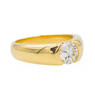 Bague Solitaire Or jaune Diamant - Castafiore