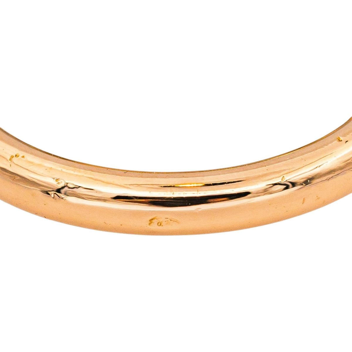 Bague Solitaire POMELLATO "Nudo Classic" en or rose et topaze - Castafiore