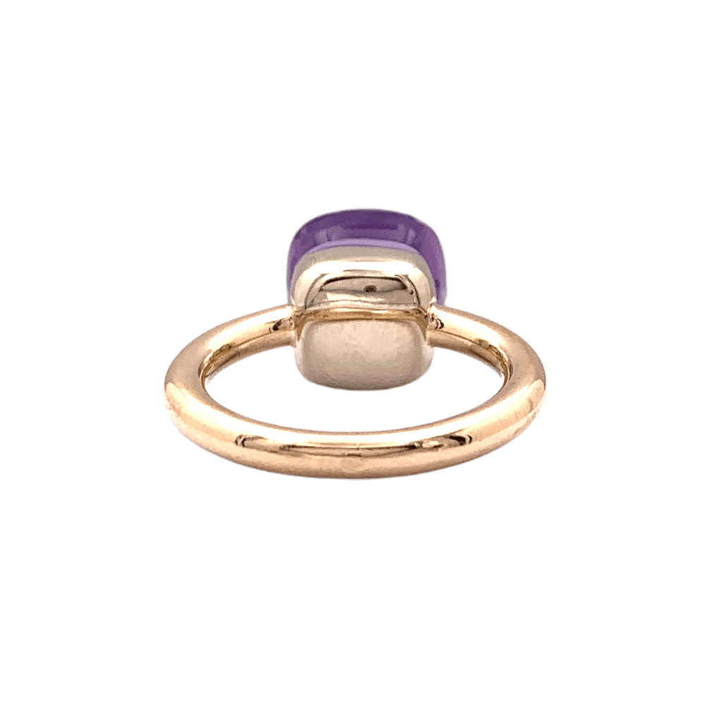 Ring Pomellato, "Nudo Classic", two golds, amethyst.