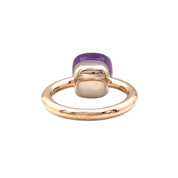 Ring Pomellato, "Nudo Classic", two golds, amethyst.